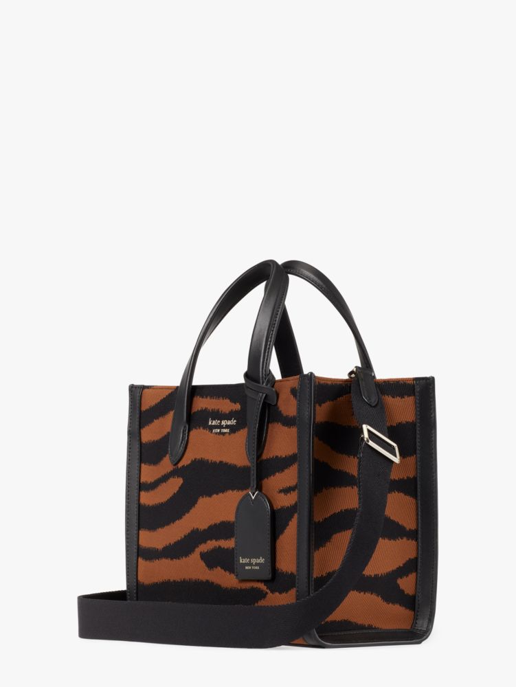 Manhattan Tiger Jacquard Small Tote | Kate Spade New York | Kate