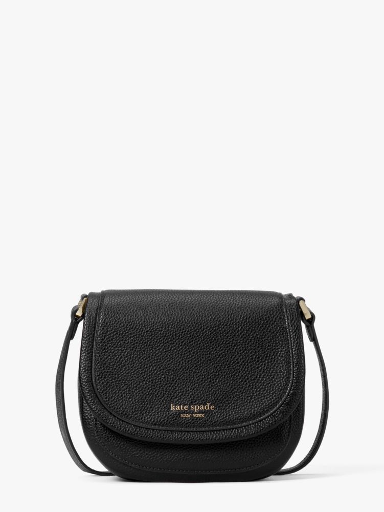 Kate spade new york 2025 roulette small saddle bag