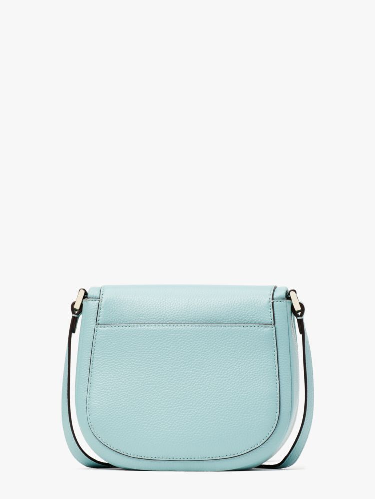 Kate Spade Roulette Small Saddle Bag in Blue