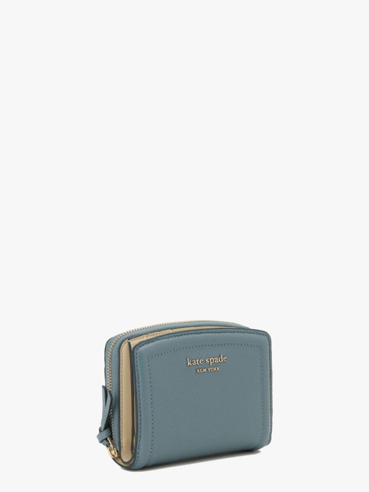 Kate Spade,ノット スモール コンパクト ウォレット,財布小物,マンタブルー