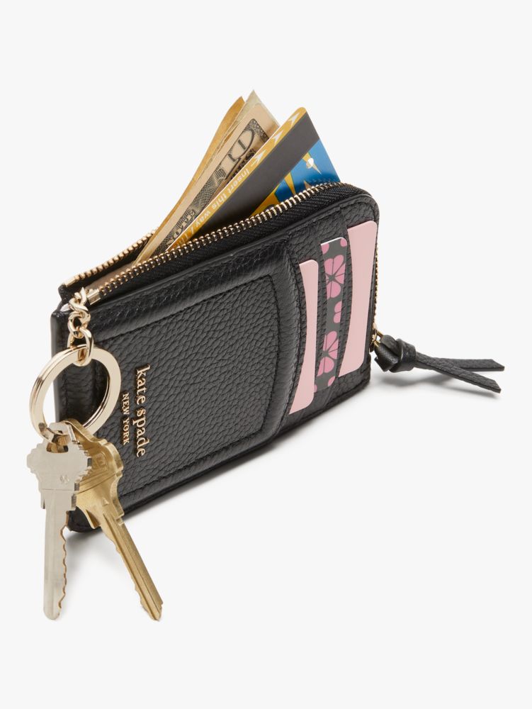 Kate spade small keyring wallet sale