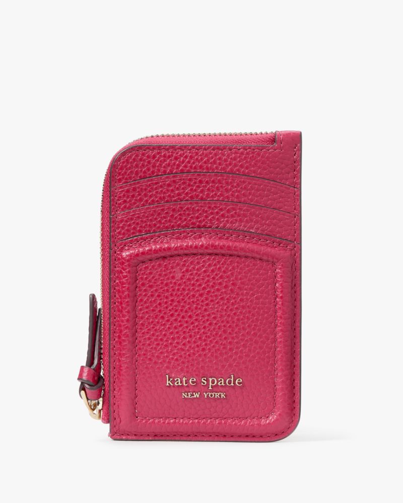 Kate spade zip online card holder