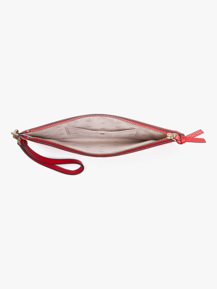 Kate Spade,knott wristlet,Evening,Lingonberry