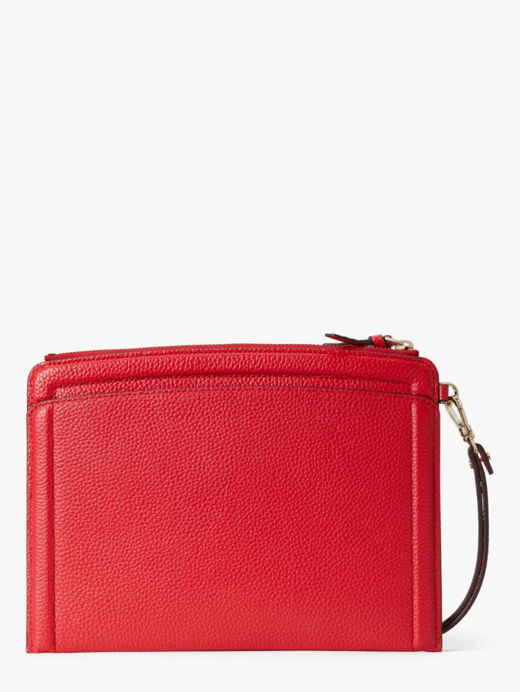 Kate Spade,knott wristlet,Evening,Lingonberry