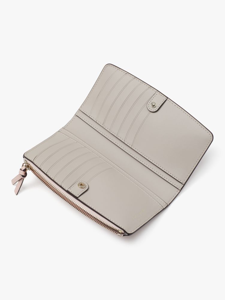 Kate Spade,Knott Zip Slim Wallet,