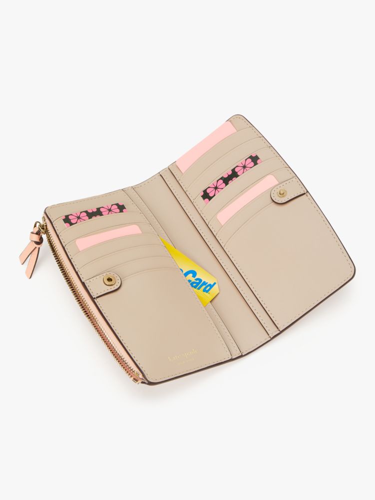 Kate Spade,Knott Zip Slim Wallet,
