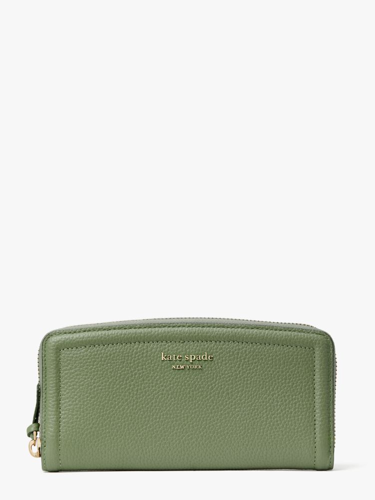 Romaine Knott Slim Continental Wallet