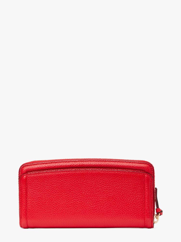 Kate Spade,Knott Slim Continental Wallet,Lingonberry