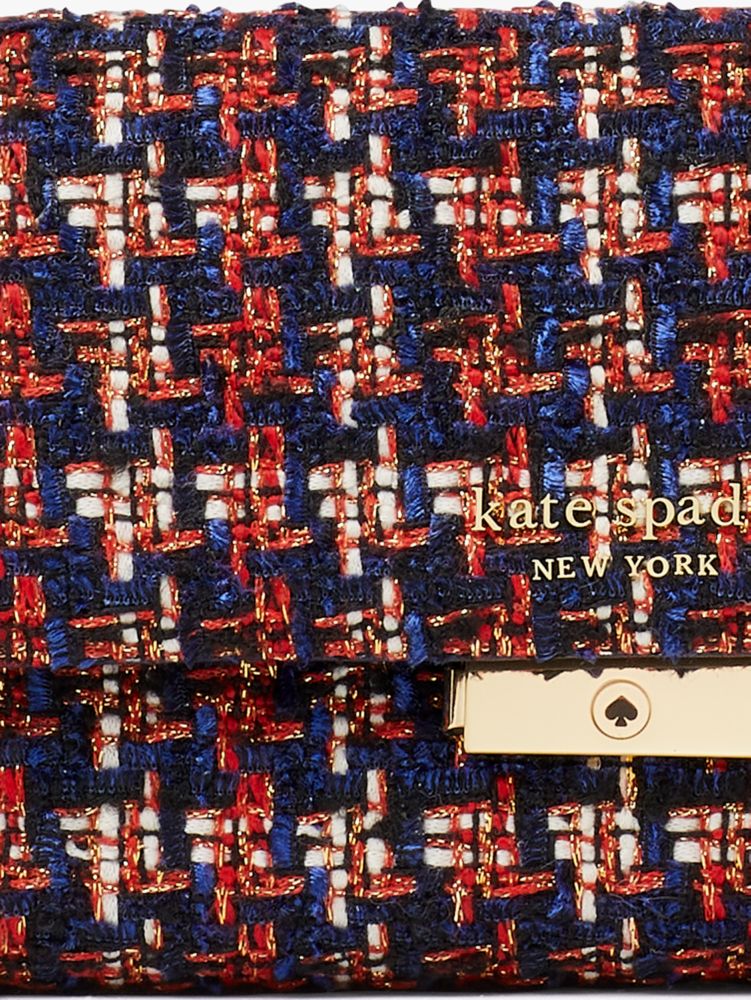 Kate Spade,carlyle tweed chain wallet,crossbody bags,