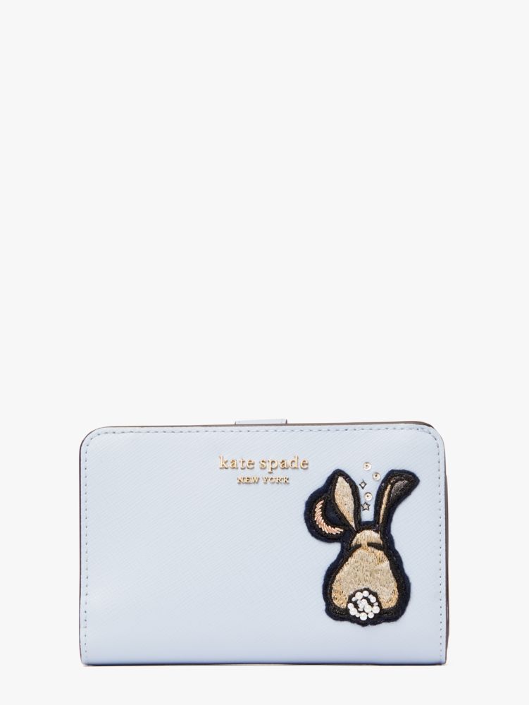 Bunbun Bunny Compact Wallet | Kate Spade Outlet