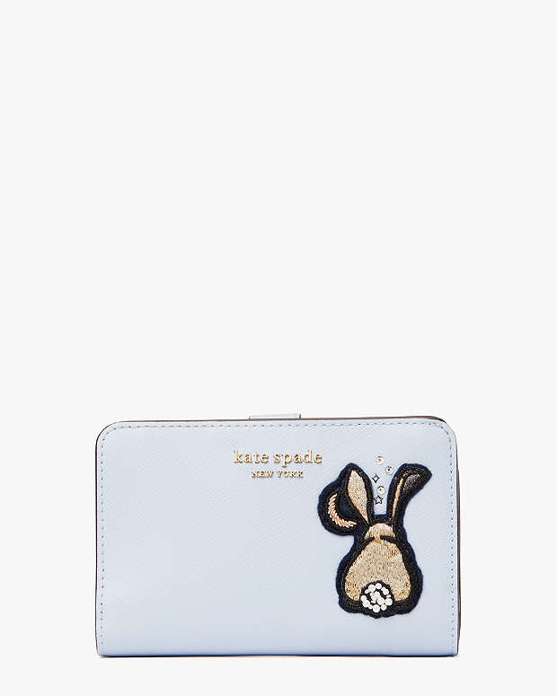 Bunbun Bunny Compact Wallet | Kate Spade Outlet
