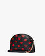Spencer Kisses Double-zip Dome Crossbody, , Product