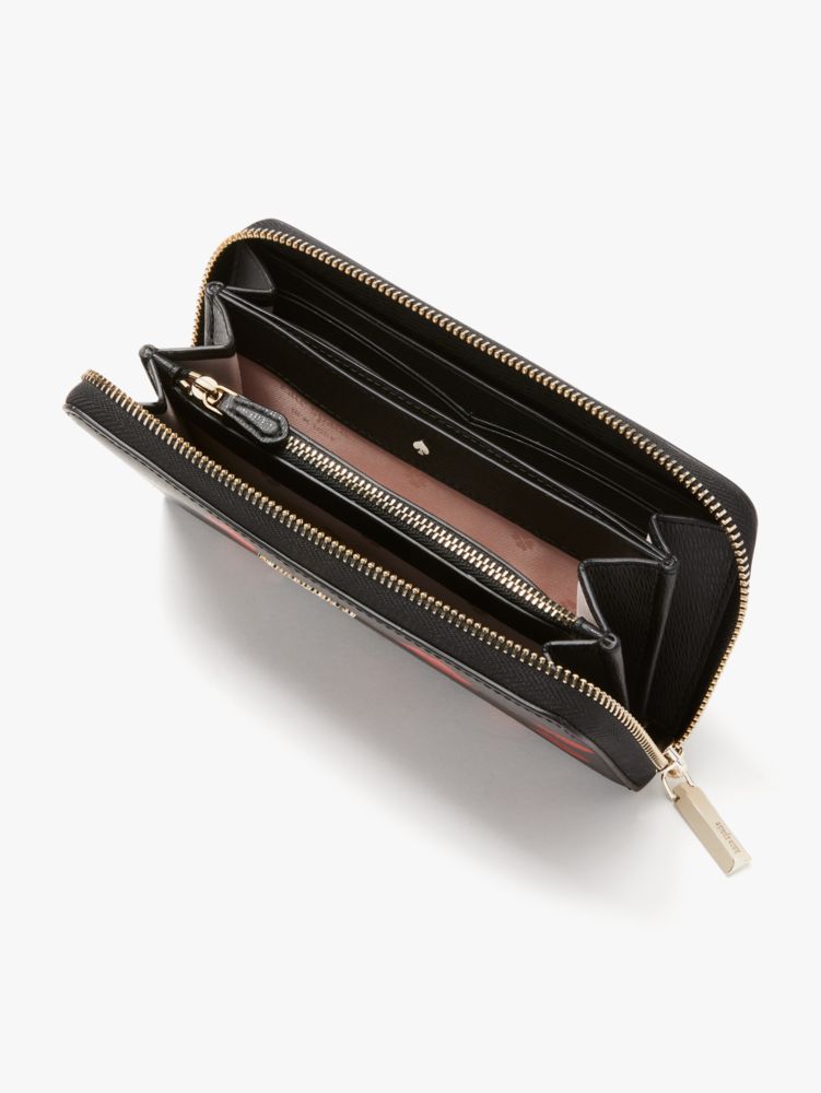 Spencer Kisses Zip Around Continental Wallet | Kate Spade