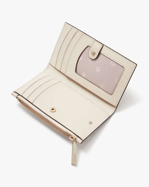 Spencer Hearts Small Slim Bifold Wallet | Kate Spade New York