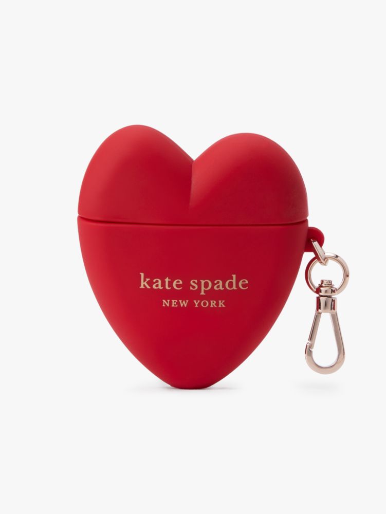 Kate Spade,heart apple airpods case,