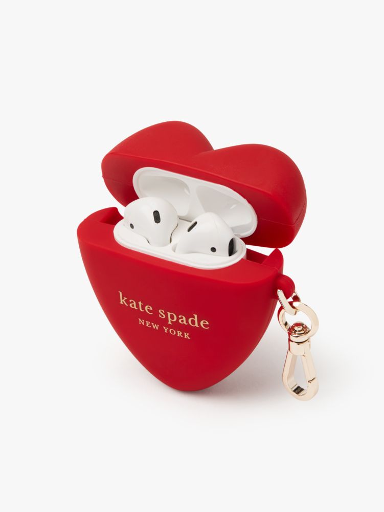 Kate Spade,heart apple airpods case,