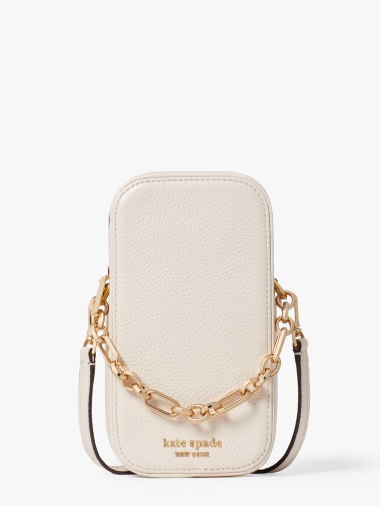 Kate Spade,carlyle north south phone crossbody,Casual,Milk Glass