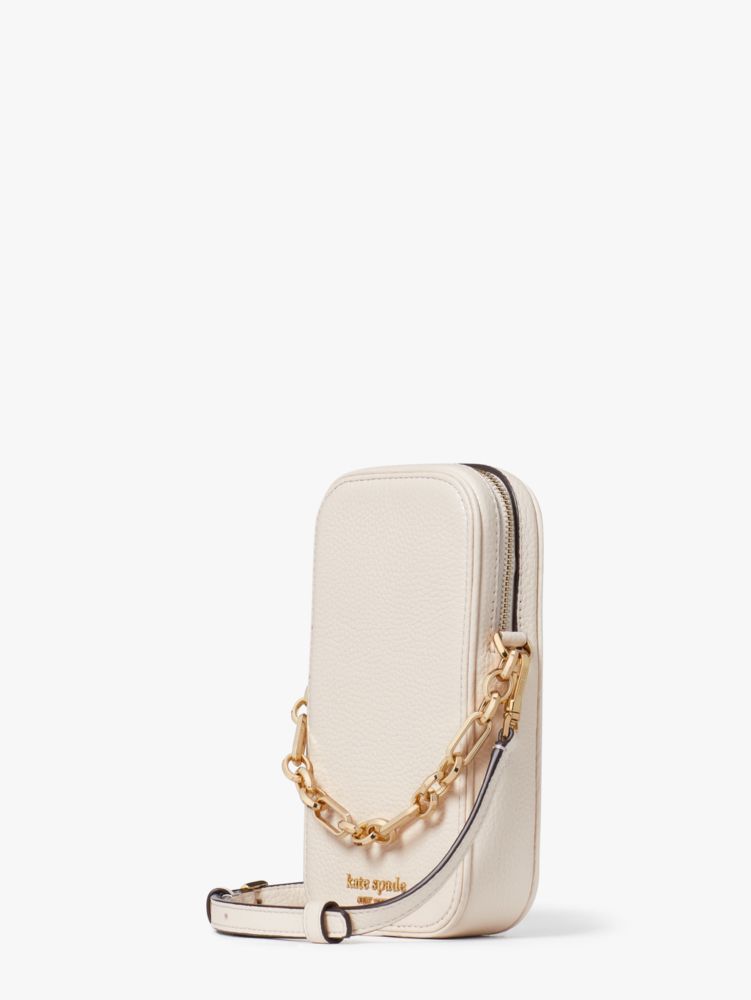 Kate Spade,carlyle north south phone crossbody,Casual,Milk Glass