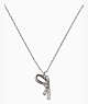 Kate Spade,all tied up pave pendant necklace,necklaces,