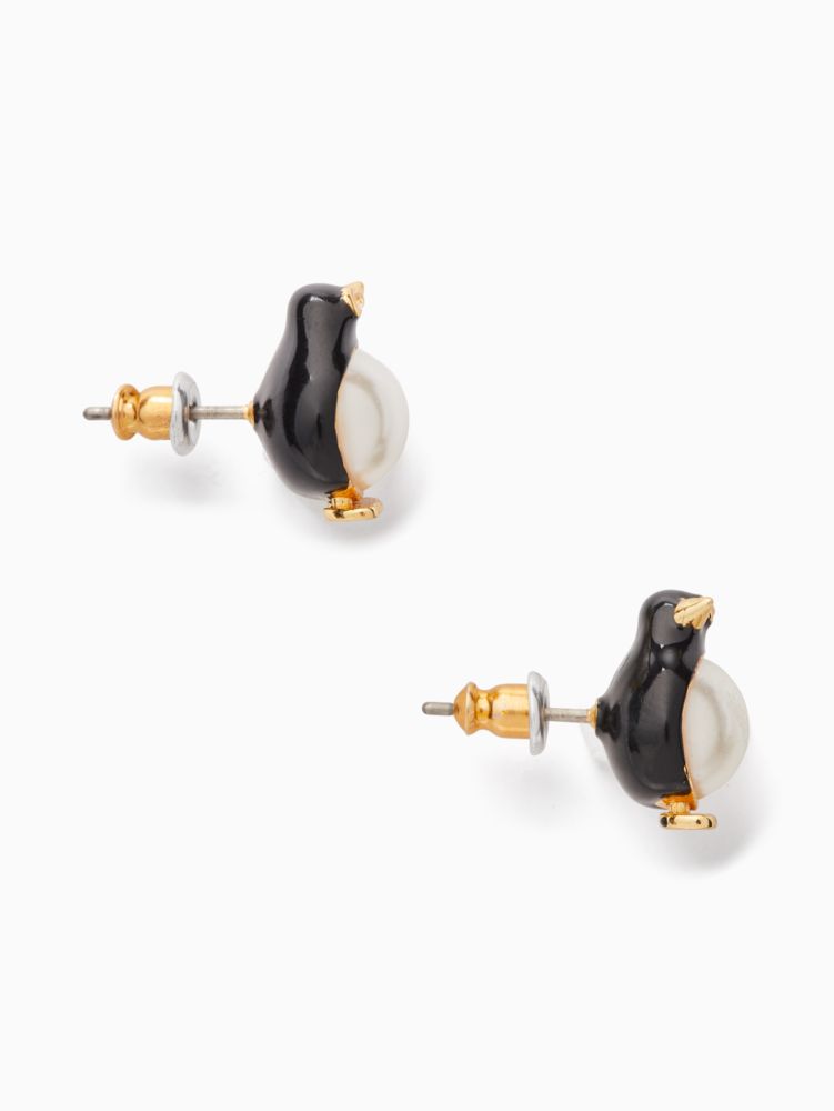 Penguin earrings kate spade clearance