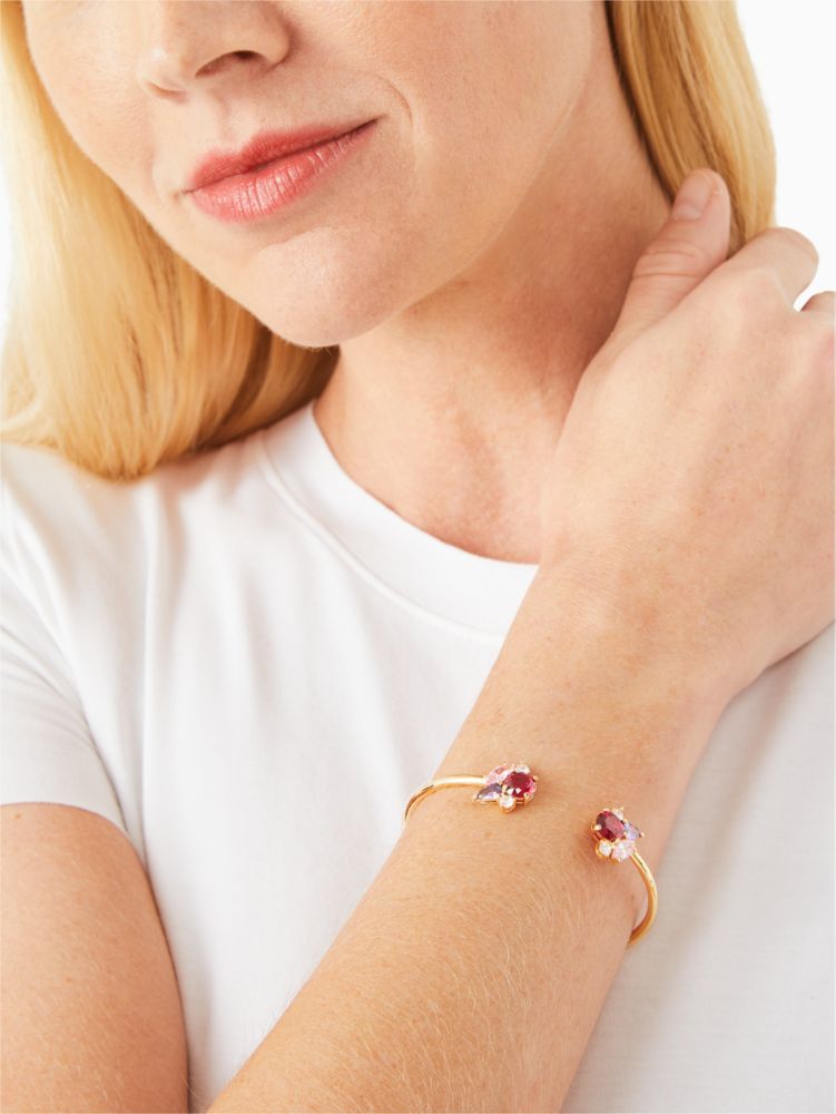 Kate Spade,little gem hinged cuff,bracelets,