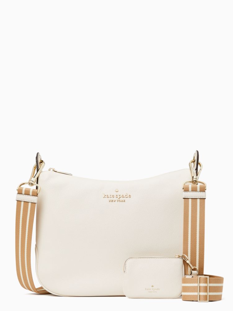 Kate spade white shoulder on sale bag