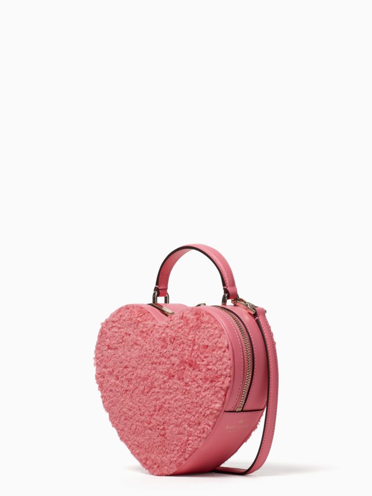 love shack faux fur heart purse curated on LTK