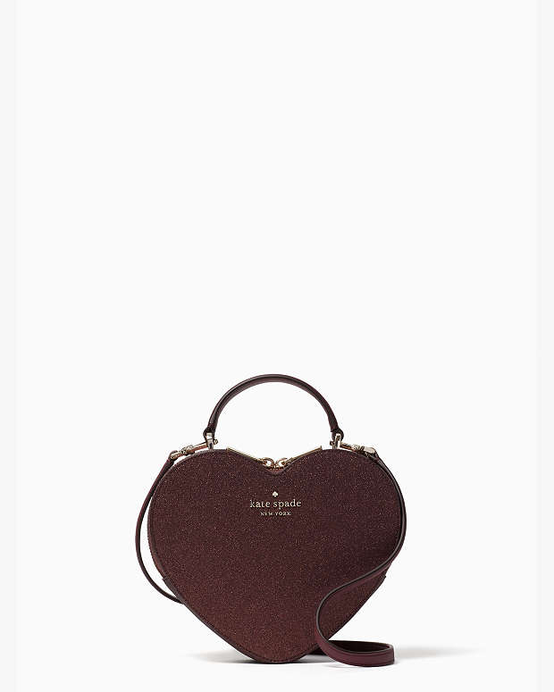 Love Shack Glitter Heart Bag