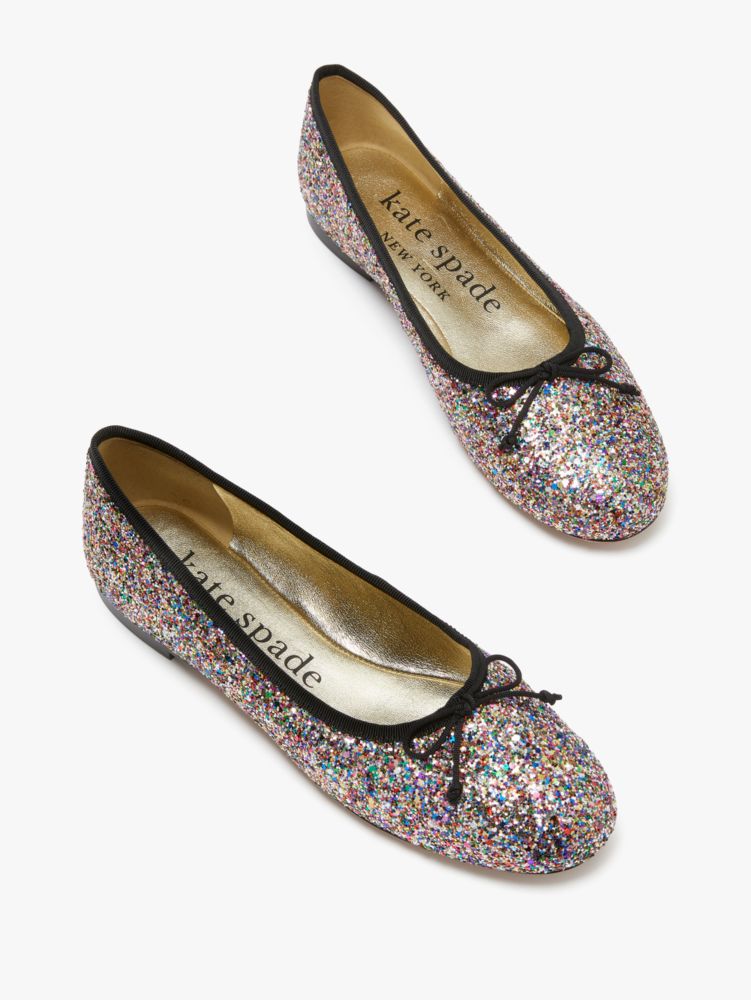 Kate spade discount glitter flats