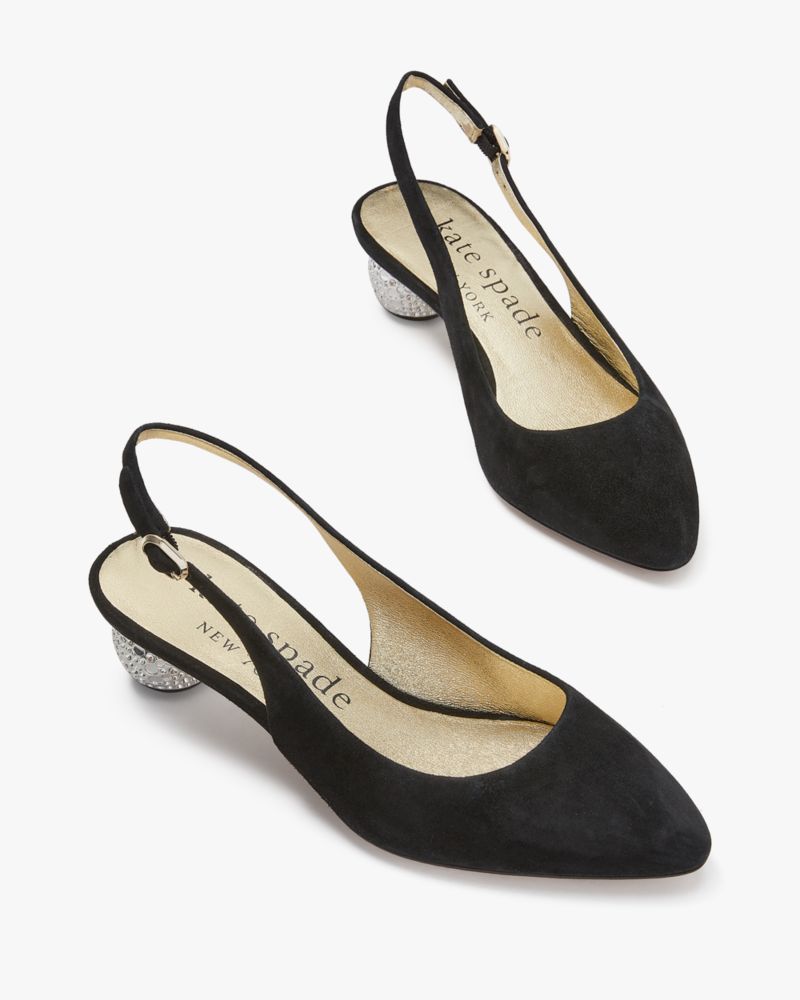Kate Spade,Ruby Sling Pumps,heels,Black