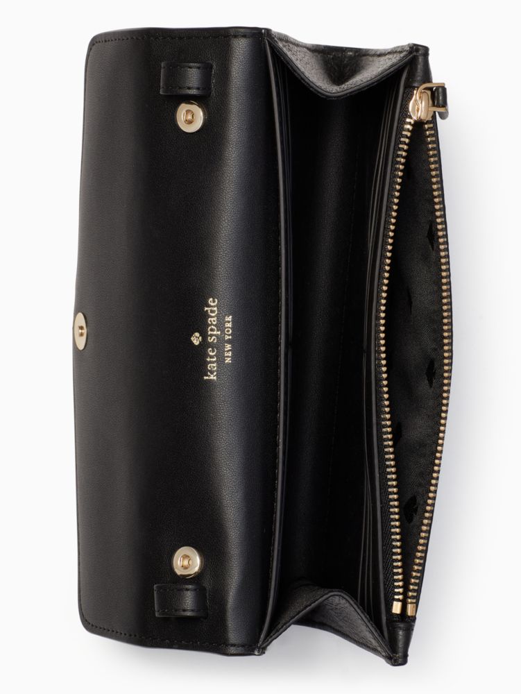 Kate Spade,マーティ ウォレット クロスボディ,財布小物,ブラック
