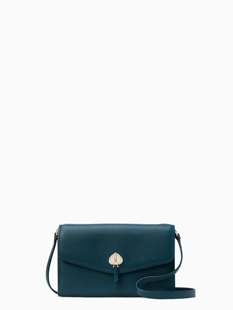 Kate Spade,marti wallet crossbody,crossbody bags,Peacock Sapphire