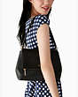 Kate Spade,Leila Medium Flap Shoulder Bag,shoulder bags,Black