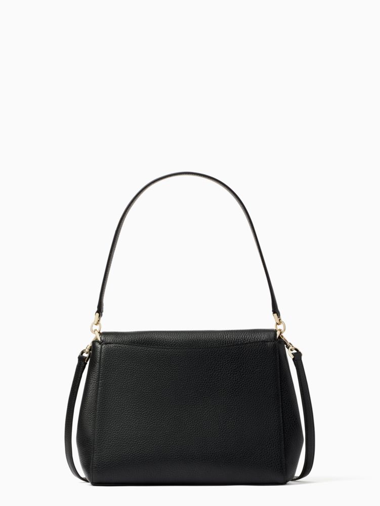 kate spade, Bags, Kate Spade Leila Medium Flap Shoulder Bag Black