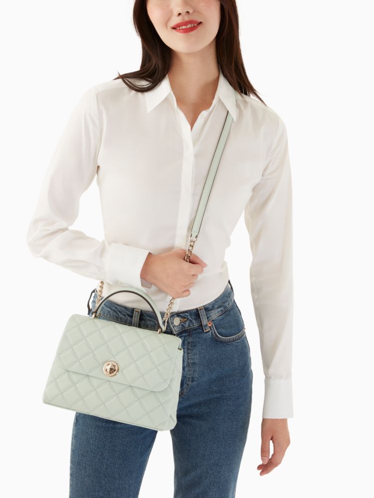 Kate Spade,natalia top handle satchel,satchels,Crystal Blue