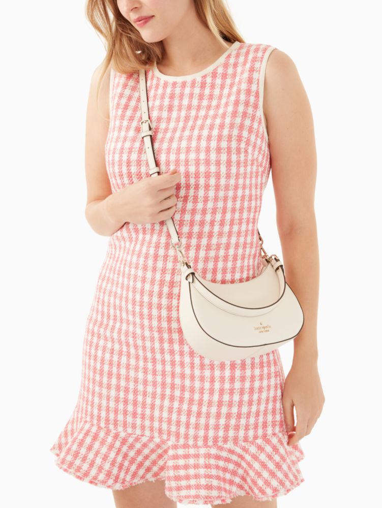 Kate Spade,staci crossbody,crossbody bags,Parchment