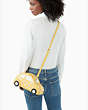Kate Spade,beep beep car crossbody bag,Yellow Multi