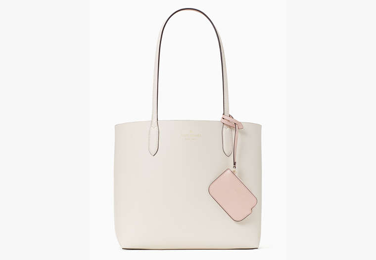 Kate Spade,ava reversible tote,tote bags,Parchment image number 0