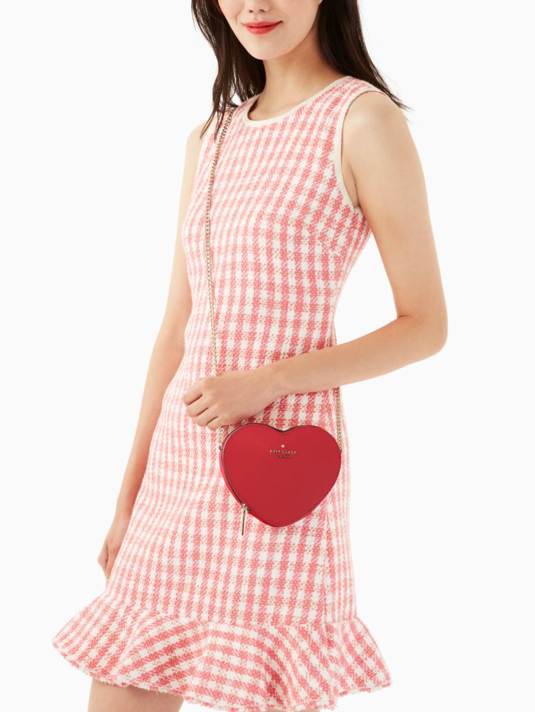 Kate spade discount heart crossbody pink