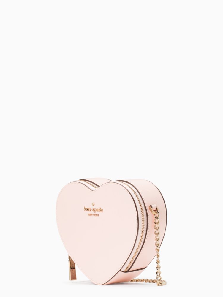 Loved So Dearly Heart-Shaped Crossbody Bag