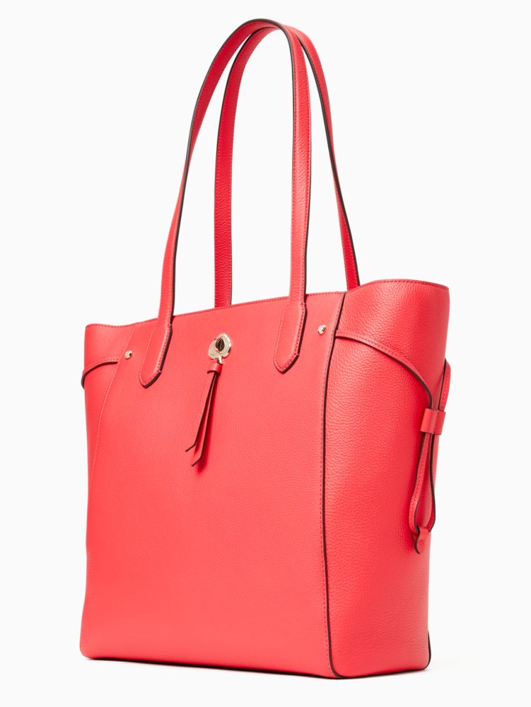 Kate Spade,marti large tote,tote bags,Dark Watermelon Gelato