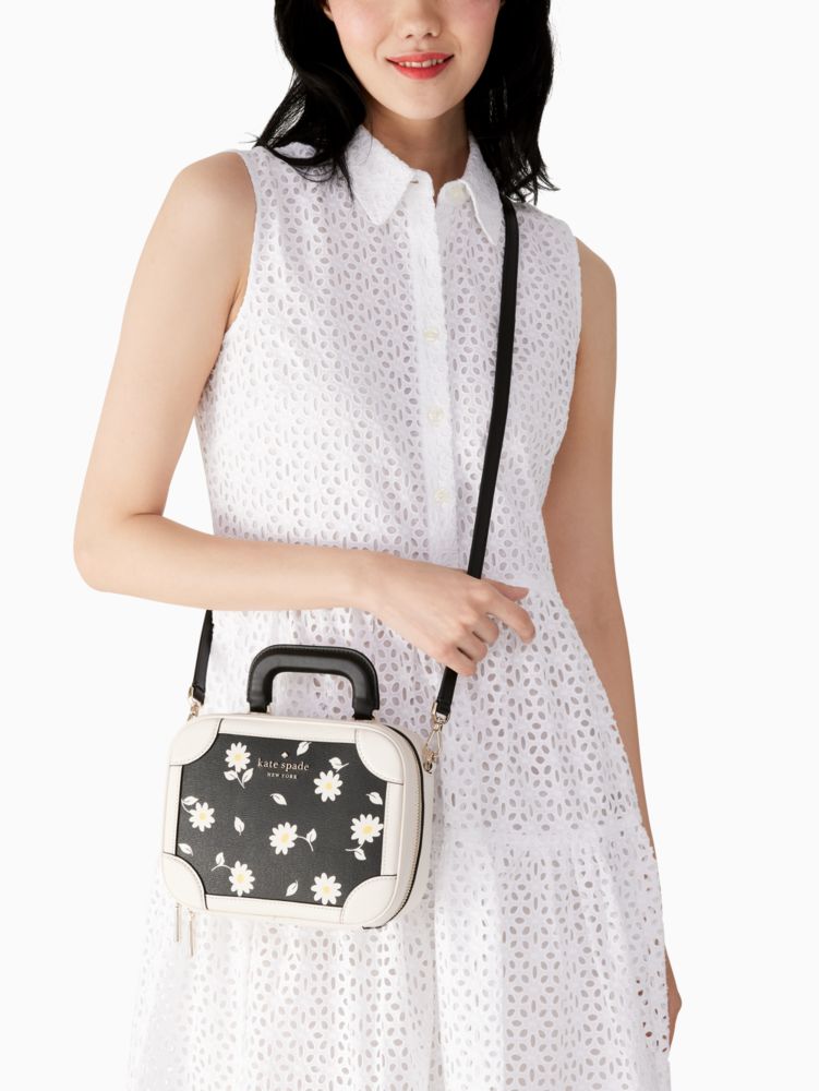 Kate Spade,Traveler Trunk Crossbody Bag,