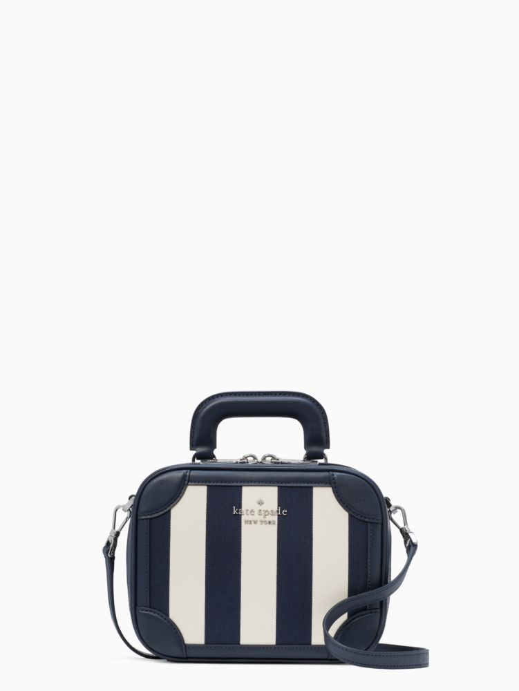 Kate Spade,traveler trunk crossbody bag,Blazer Blue Multi