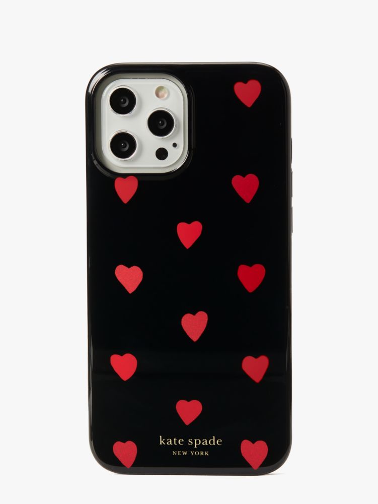 Glitter Hearts I Phone 12 Pro Max Case Kate Spade New York