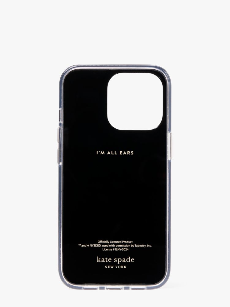 Kate Spade,I Love NY X Kate Spade New York iPhone 13 Pro Case,Case,Logo,Casual,Black