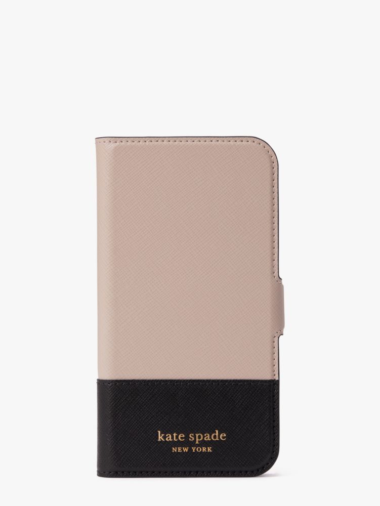 Kate Spade,Spencer iPhone 13 Pro Magnetic Wrap Folio Case,