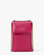 Kate Spade,Roulette North South Crossbody,Anemone Pink