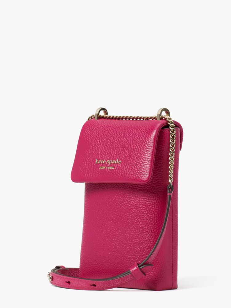 Kate Spade,Roulette North South Crossbody,Anemone Pink