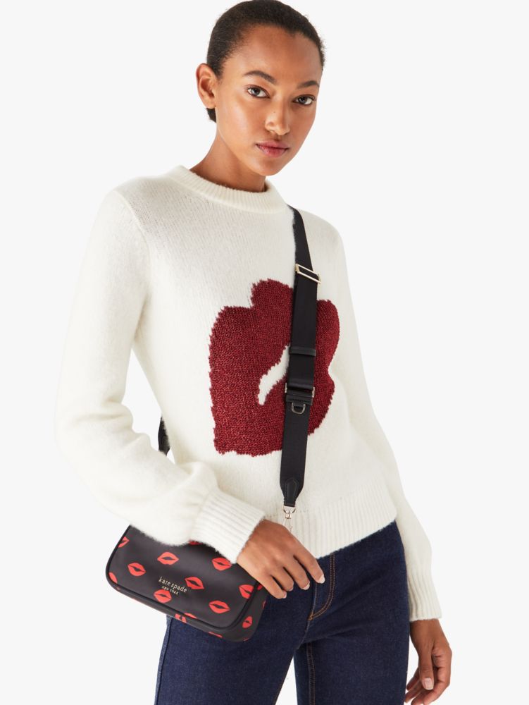 The Little Better Sam Kisses Small Crossbody, , Product