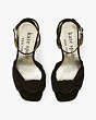 Kate Spade,confetti platform sandals,sandals,Black